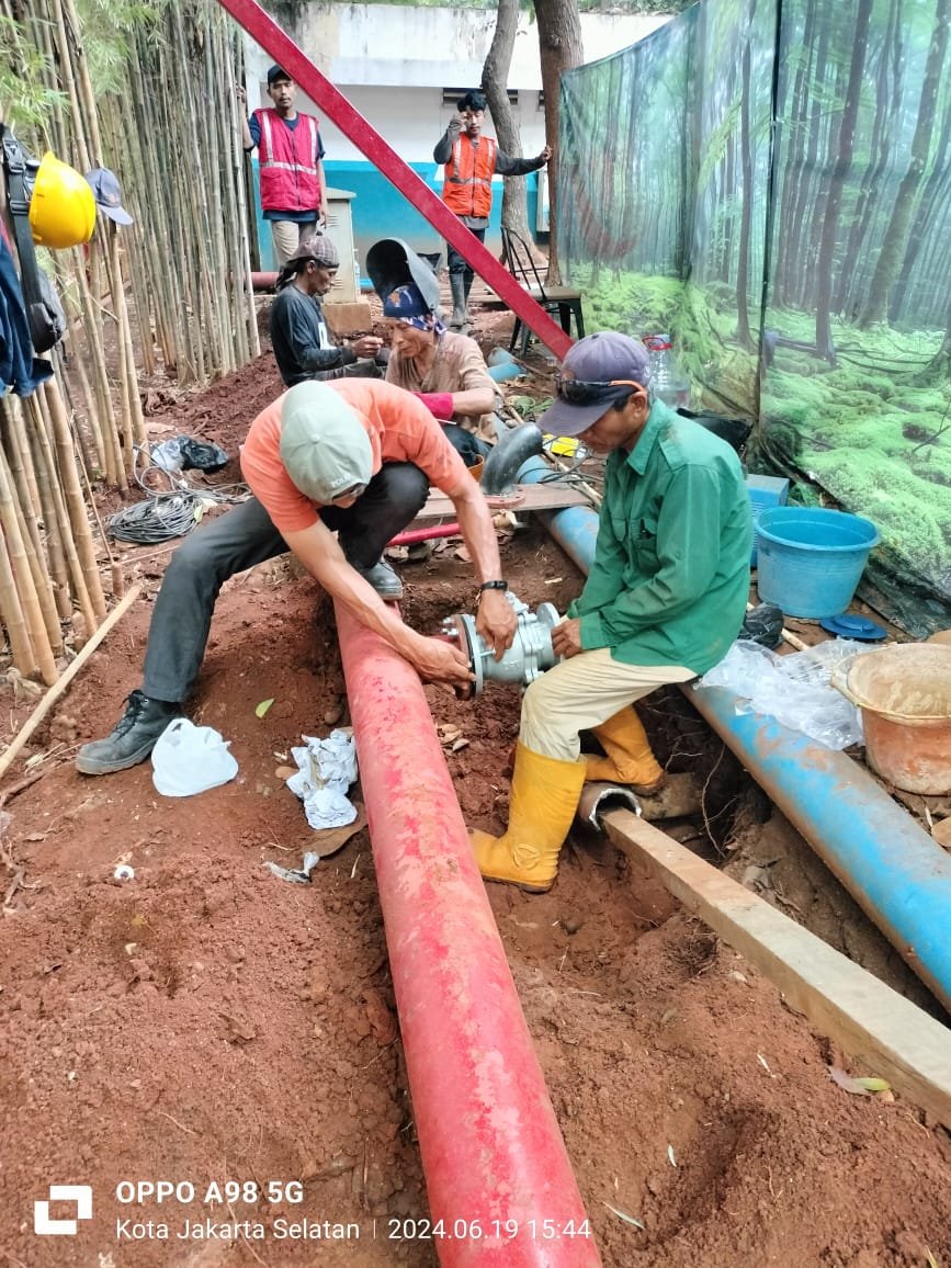 hafikon-sma-relokasi pipa hydrant